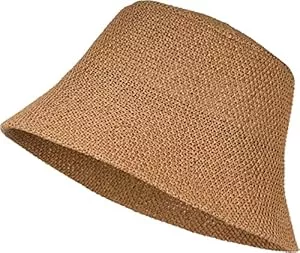 styleBREAKER Hüte & Mützen styleBREAKER Damen Fischerhut aus luftig gewebtem Papierstroh, Faltbarer Knautschhut, Sonnenhut, Bucket Hat 04025032