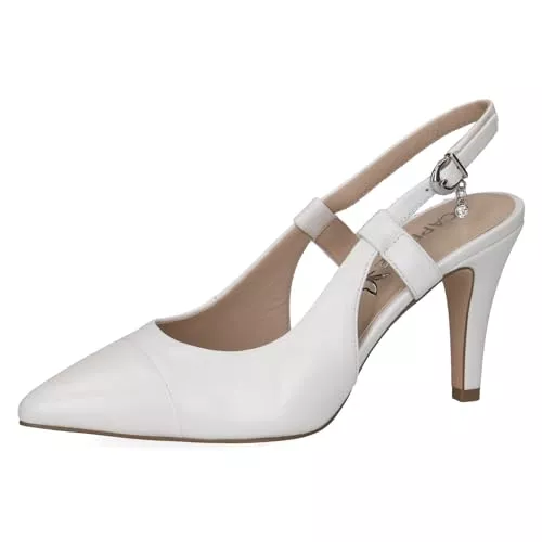 CAPRICE High Heels CAPRICE Damen Slingpumps aus Leder Spitz