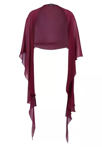 Vera Mont Schals & Tücher Vera Mont Damen Chiffonstola mit Volant
