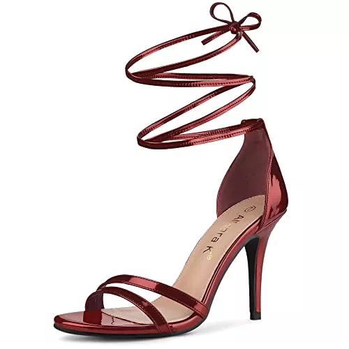 Allegra K Sandalen & Slides Allegra K Damen Sandalen mit offenem Zehenbereich und Stiletto-Absätzen