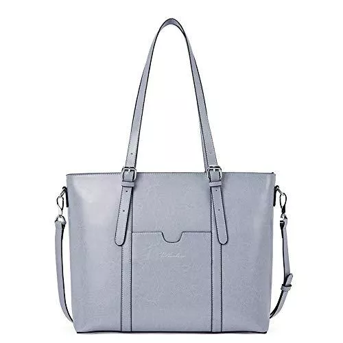 BOSTANTEN Taschen & Rucksäcke BOSTANTEN Damen Ledertaschen Schultertasche Frauen Designer Handtasche 14 15.6 Zoll Laptoptasche Tote Bag