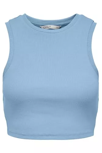 ONLY Tops ONLY Damen Onlvilma S/L Cropped Tank Top JRS Noos Tanktop