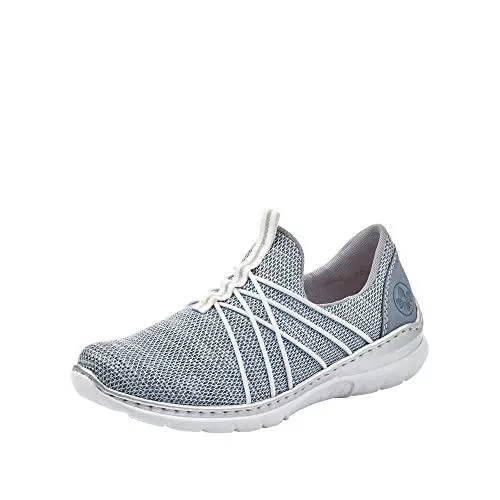 Rieker Sneaker & Sportschuhe Rieker Damen SlipperMokassins L32K1, Frauen Slipper