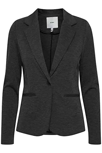 ICHI Blazer ICHI IHKATE BL Damen Blazer Kurzblazer Jacke Ein-Knopf-Blazer mit Stretch und Reverskragen