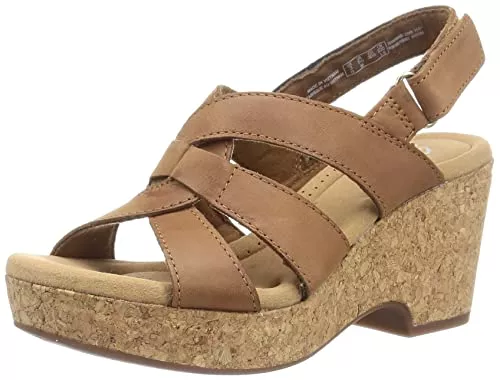 Clarks Sandalen & Slides Clarks Damen Giselle Beach Keilsandale
