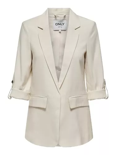 ONLY Blazer ONLY Female Blazer Locker geschnitten Reverskragen Blazer