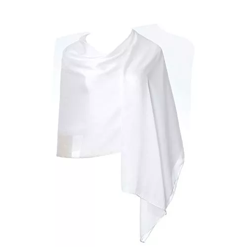 Cyzlann Schals & Tücher CYZLANN Damen-Schals, 100 % Seide, lange, leichte Schals für Damen