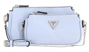 GUESS Taschen & Rucksäcke GUESS Noelle Double Pouch Crossbody Sky Blue