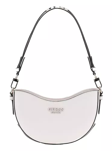 GUESS Taschen & Rucksäcke GUESS Sarita Top Zip Shoulder Bag Stone