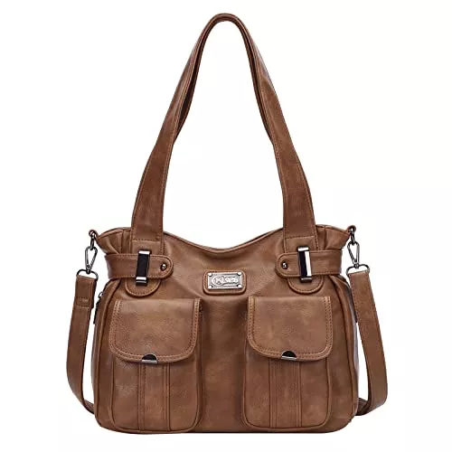 KL928 Taschen & Rucksäcke KL928 Tasche Damen Handtasche Umhängetaschen Damenhandtasche Schultertasche Lederhandtasche elegante Taschen hand taschen Henkeltaschen für frauen mit vielen fächern