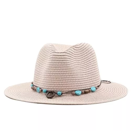 SOYNIA Hüte & Mützen Sonnenhut Strohhut Hut Stroh Cowboy Hut Frauen Männer Hand Gefertigte Weben Cowboy Hüte Für Lady Quaste Sommer Western Hüte