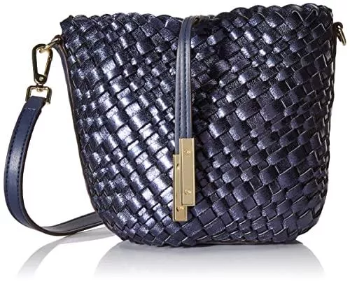 Calvin Klein Taschen & Rucksäcke Calvin Klein Naomi Woven Crackle Novelty Crossbody Naomi Woven Crackle Novelty Crossbody