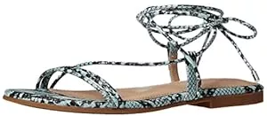 The Drop Sandalen & Slides The Drop Damen Samantha Riemchen-Schnürsandale