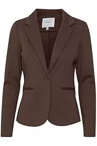 ICHI Blazer ICHI IHKATE BL Damen Blazer Kurzblazer Jacke Ein-Knopf-Blazer mit Stretch und Reverskragen