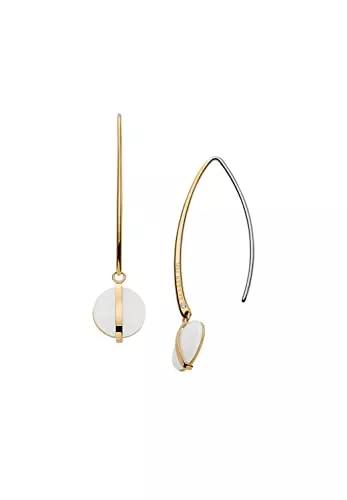 Skagen Schmuck Skagen Damen Ohrringe aus Edelstahl oder Halbedelstein mit offenem Ohrringverschluss