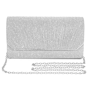 Asvert Taschen & Rucksäcke Asvert Abendtasche Damen Clutch Elegant Brauttasche Handtasche Hochzeit Damen Kettentasche Mädchen klein Umhängetasche für Party Freizeit