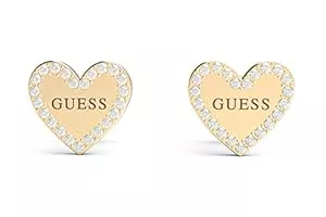 Guess Schmuck GUESS JEWELLERY HEART TO HEART SILVER (JUBE01082JWRHT / JUBE01082JWYGT)