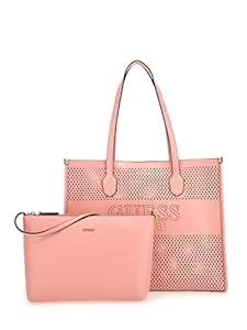 GUESS Taschen & Rucksäcke GUESS Damen Shopper Katey Perf pink