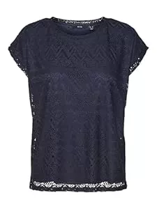 VERO MODA Kurzarmblusen VERO MODA Female T-Shirt VMMAYA Top