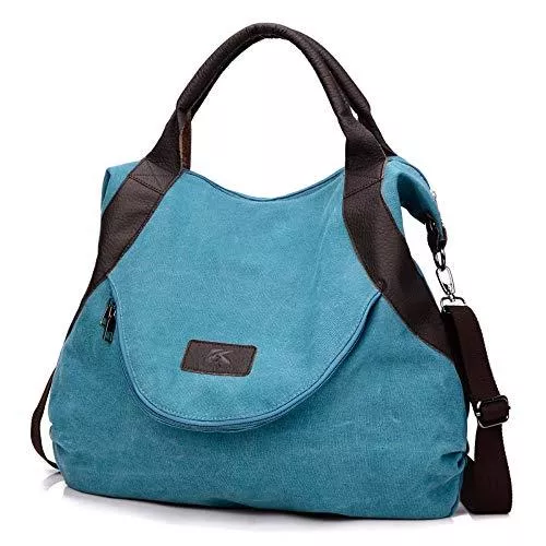 Manyip Taschen & Rucksäcke MANYIP Damen Henkeltaschen,Handtaschen &amp; Schultertaschen, Große Kapazität,Top-Griff-Taschen mit abnehmbarem/verstellbarem Schultergurt. Leinwand Handtaschen