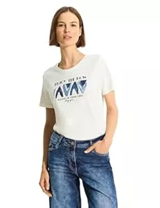 Cecil T-Shirts Cecil Damen T-Shirt mit Frontprint