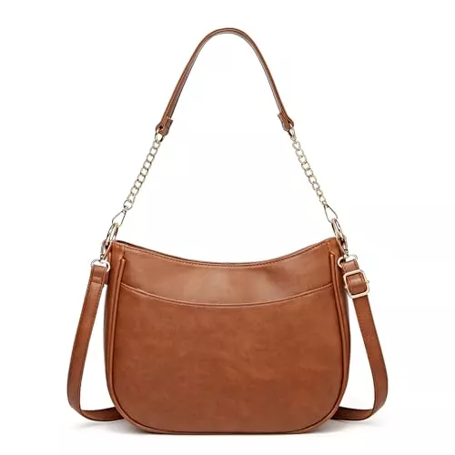 XUANXIE Taschen & Rucksäcke XUANXIE Handtasche Damen Mittelgroß Umhängetasche Damen Schwarz Crossbody Bag Damen Veganes Leder Handbags Umhängetaschen Damen Tasche Schultertasche für Tägliches Arbeiten, Einkaufen, Reisen