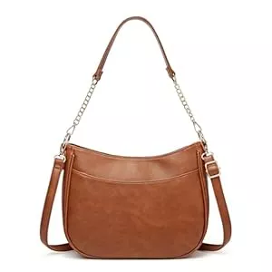 XUANXIE Taschen & Rucksäcke XUANXIE Handtasche Damen Mittelgroß Umhängetasche Damen Schwarz Crossbody Bag Damen Veganes Leder Handbags Umhängetaschen Damen Tasche Schultertasche für Tägliches Arbeiten, Einkaufen, Reisen