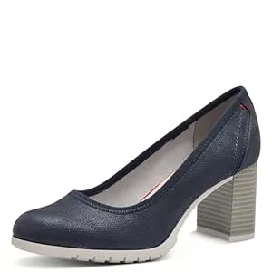 s.Oliver High Heels s.Oliver Damen Pumps mit Blockabsatz mit Strukturmuster