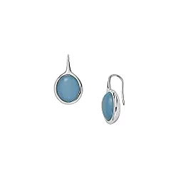 Skagen Schmuck Skagen - Sea Glass Drop Earrings Silver Tone Stainless Steel For Women SKJ1460040