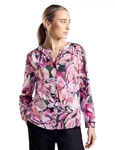 Street One Langarmblusen Street One Damen Bluse mit Flower Print