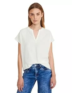 Street One Kurzarmblusen Street One Damen Bluse mit Armansatz