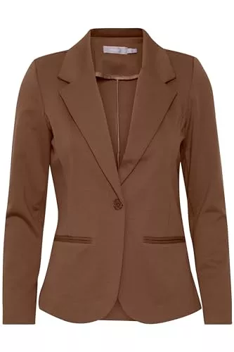 fransa Blazer fransa FRZablazer Damen Blazer Kurzblazer Jacke mit Stretch Lange Ärmel mit Taschen