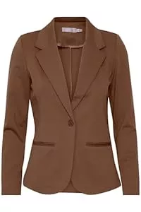 fransa Blazer fransa FRZablazer Damen Blazer Kurzblazer Jacke mit Stretch Lange Ärmel mit Taschen