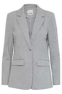 ICHI Blazer ICHI IHKATE Damen Blazer Jackenblazer Anzugsjacke mit 1-Knopf-Form Klapptaschen Reverskragen leicht elastisch Regular fit