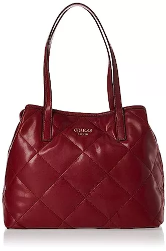 GUESS Taschen & Rucksäcke Guess Damen Vicky Two In One Handtasche Taschen und Geldbörsen Kastanienbraun