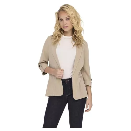 ONLY Blazer ONLY Damen Locker Geschnittener Blazer Mit Fronttaschen Für Trendige Jugendliche