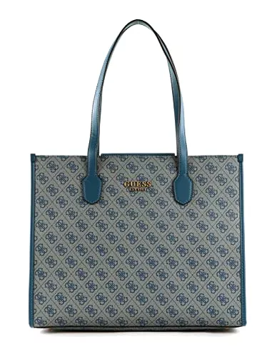 GUESS Taschen & Rucksäcke GUESS Silvana Tote Teal Logo