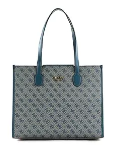 GUESS Taschen & Rucksäcke GUESS Silvana Tote Teal Logo