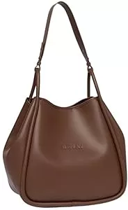 Replay Taschen & Rucksäcke Replay Damen Beuteltasche aus Kunstleder, Braun (Cambridge Brown 0214), Onesize