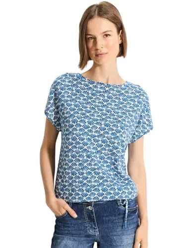 Cecil T-Shirts Cecil Damen Luftiges T-Shirt mit Print