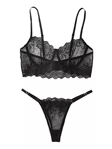 Verdusa Unterwäsche & Dessous Verdusa Damen Bügel-BH &amp; Tanga Dessous Set