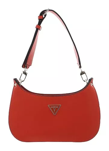 GUESS Taschen & Rucksäcke GUESS Meridian Mini Top Zip Shoulder Bag Orange