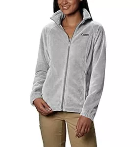 Columbia Jacken Columbia Damen Fleecejacke mit durchgehendem Reißverschluss, Benton Springs