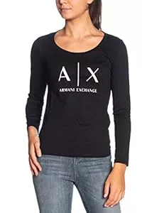 Armani Exchange Langarmshirts Armani Exchange Damen Logo Ls T-Shirt