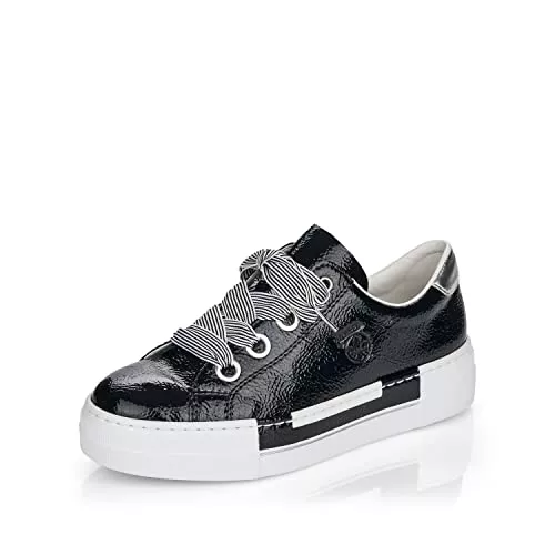 Rieker Sneaker & Sportschuhe Rieker Damen Sneaker N49A2, Frauen Schnürhalbschuhe