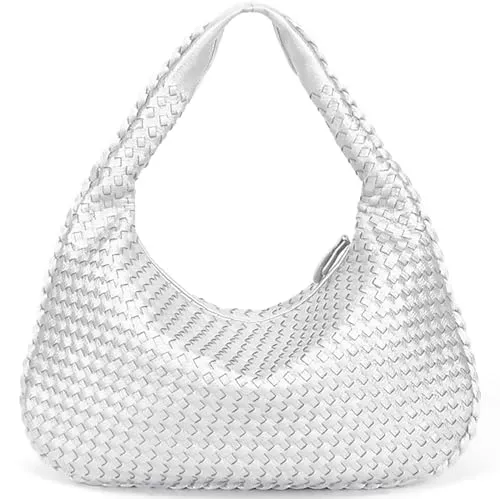 GORGOU Taschen & Rucksäcke GORGOU Damen Gewebte Tragetasche Gestrickte Unterarmtasche