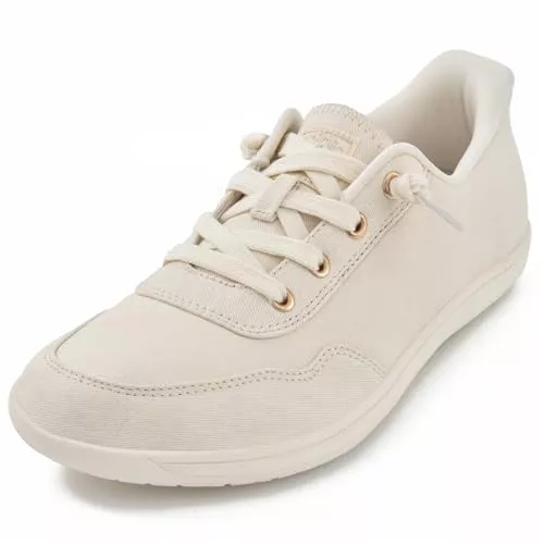 JACKSHIBO Sneaker & Sportschuhe JACKSHIBO Hände frei Slip ins Barfußschuhe Damen Barfussschuhe Minimalistische Barfuss Schuhe Slip on Sneakers Weite Zehenbox Nullabsatz Sohlen