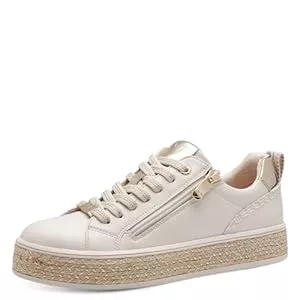 MARCO TOZZI Sneaker & Sportschuhe MARCO TOZZI Damen Sneaker flach mit Reißverschluss Bequem