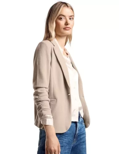 Street One Blazer Street One Damen Basic Blazer mit Raffungen