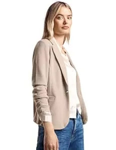 Street One Blazer Street One Damen Basic Blazer mit Raffungen